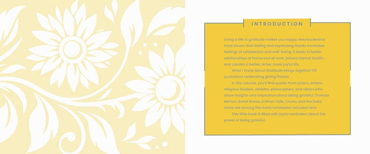 What I Know About Gratitude