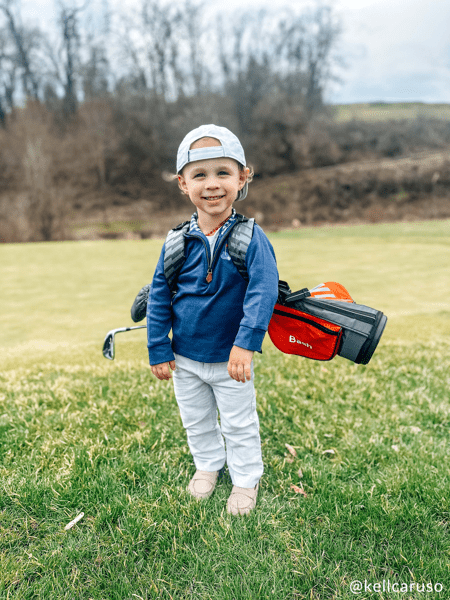 Boy Golf Quarter Zips
