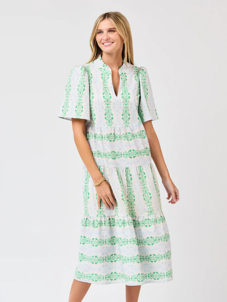 Ivy Heirloom Vine Green Dress
