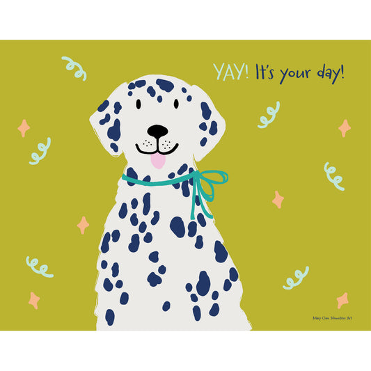 Greetings YAY It is your day Mini Puzzle