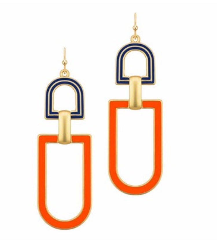 EAR: RITZ ORANGE BLUE