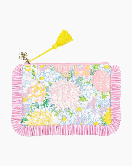 Ruffle Pouch, Lilly Garden Home