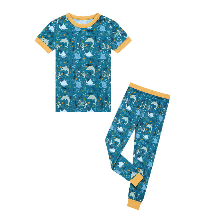 Ocean Friends Bamboo Pajama Set