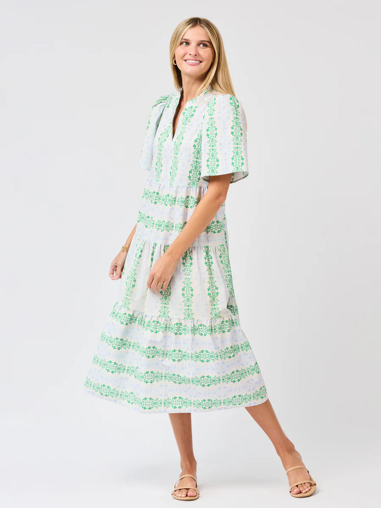 Ivy Heirloom Vine Green Dress