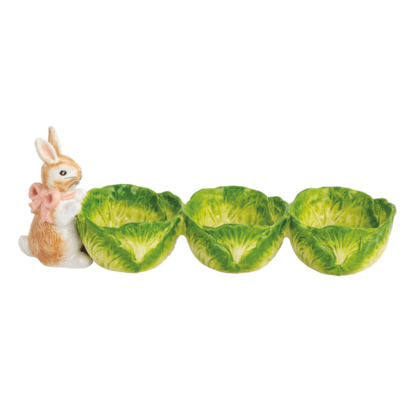 Bunny Cabbage Triple Dish