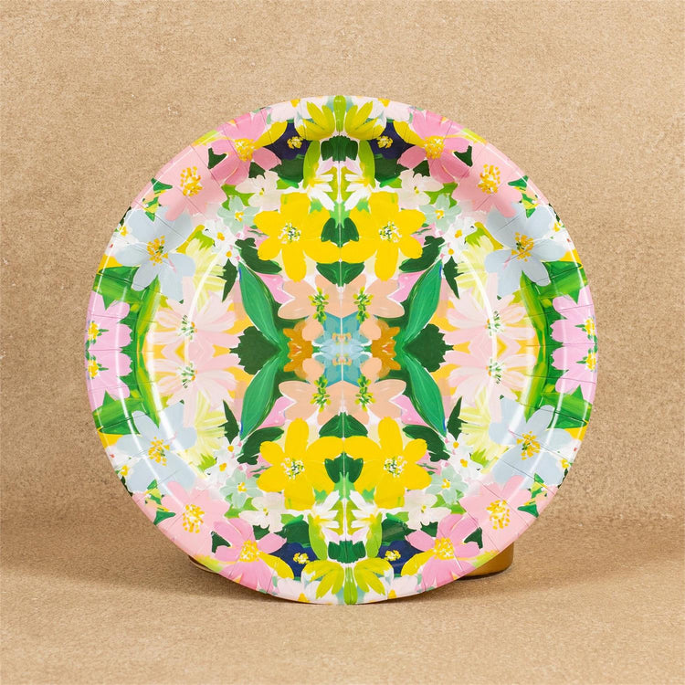 Paper Plates - Garden Party - Ct 8 - 10.25 In