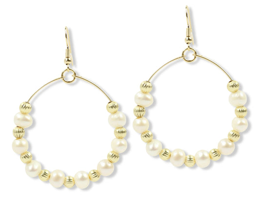 The Chloe Earring- Matte Gold