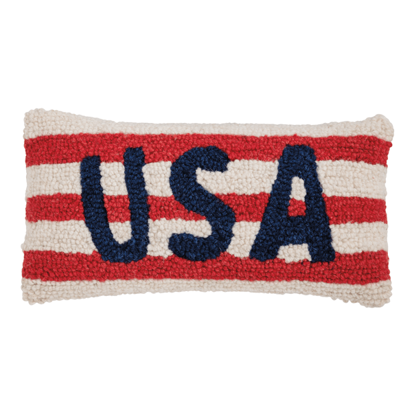 Americana Hooked Pillows