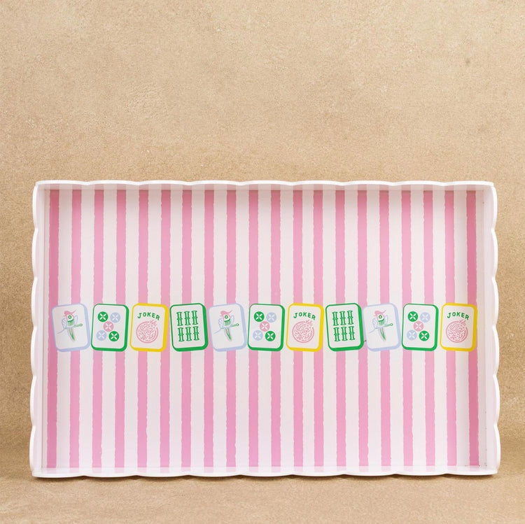 GARDEN PARTY MAHJONG TRAY