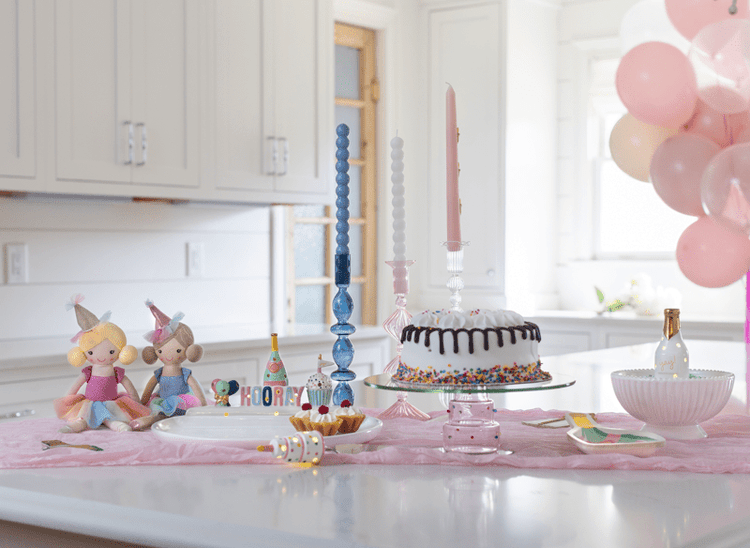 Birthday Cupcake Light Up Sitter