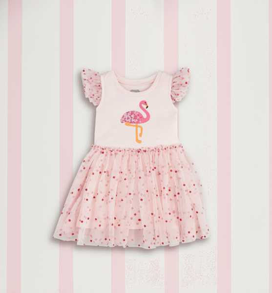 Flamingo Tutu Dress