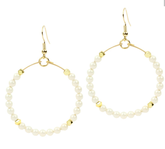 The Chloe Earring- Mini Pearl