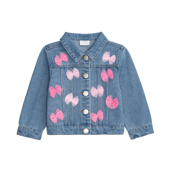 Bow Denim Jacket