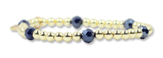 Lexi Stretch- Navy Sparkle
