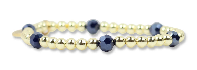 Lexi Stretch- Navy Sparkle