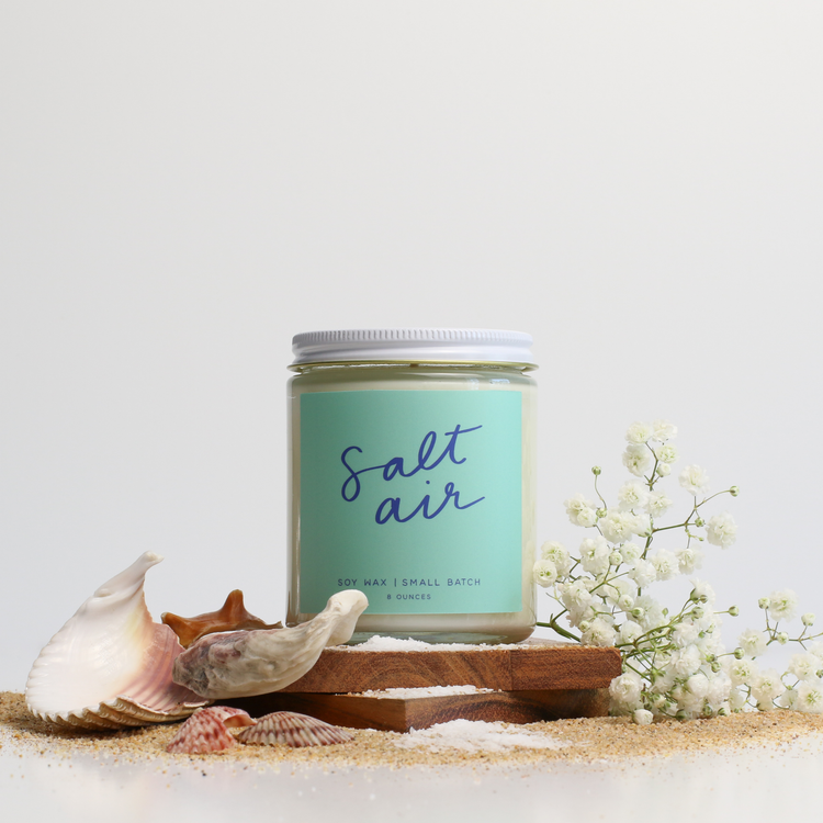 Salt Air Candle | Orange + Musk