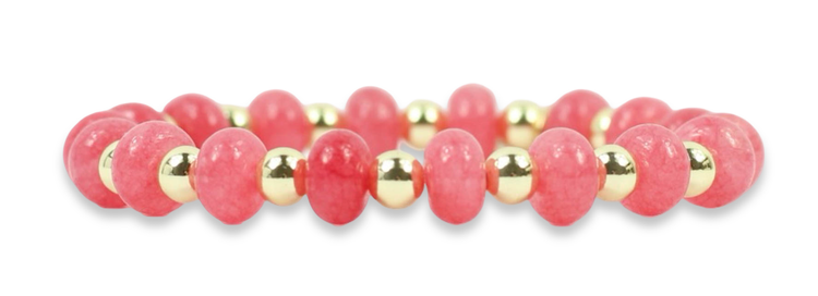 Annie Stretch Bracelet - Holly Berry