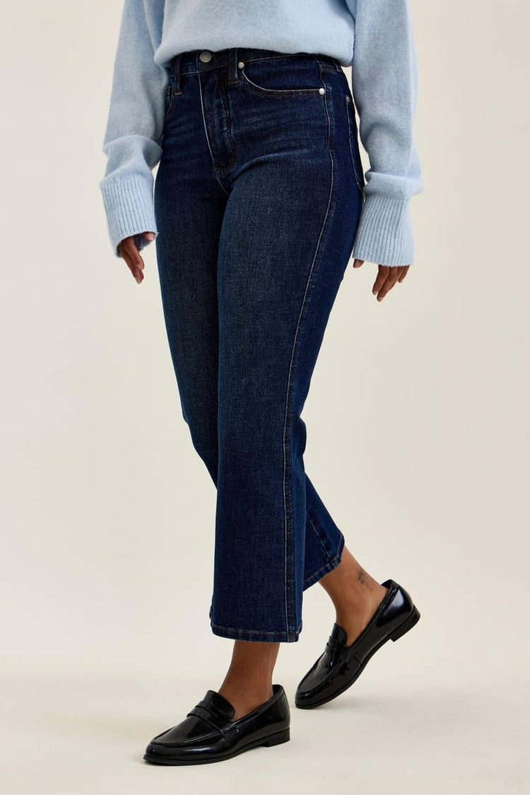 HW T.C. AMY Kick Flare DK Rustic Indigo: DK / 7(28)