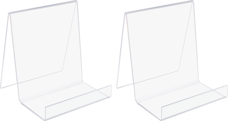 5 ½" X 6" Clear Acrylic Easel