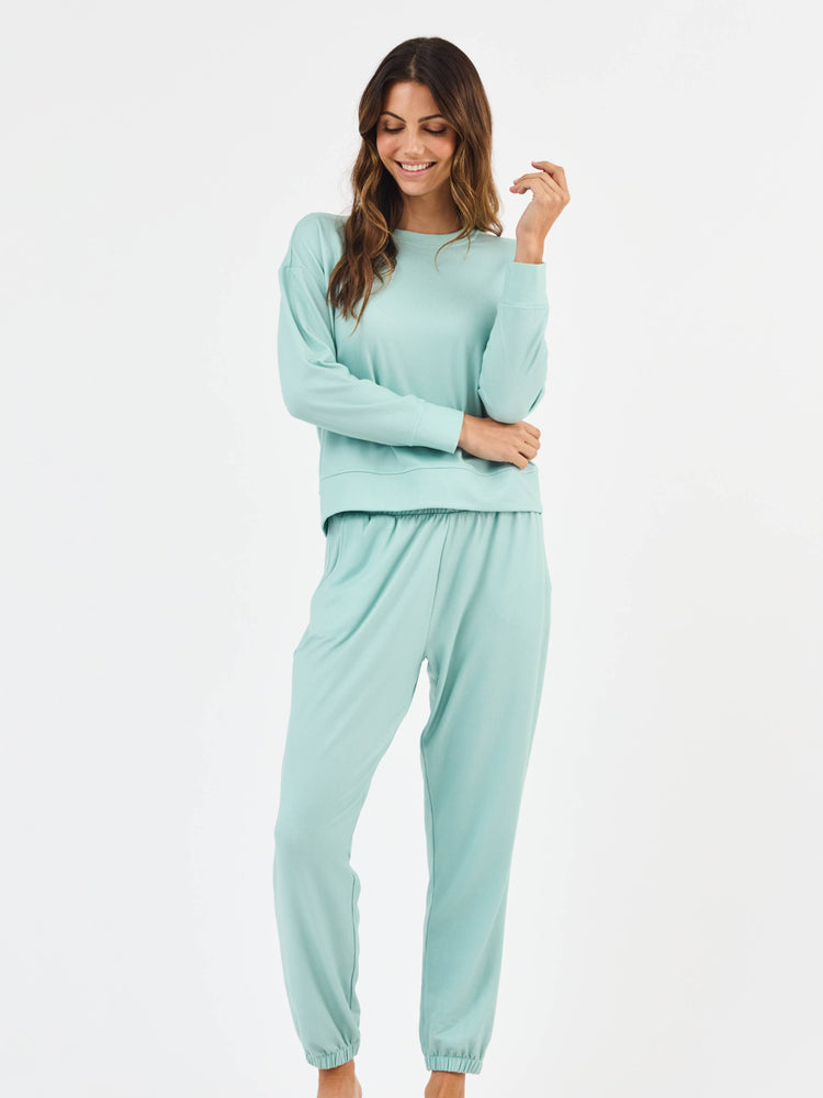 Sophie Jogger Set Sea foam