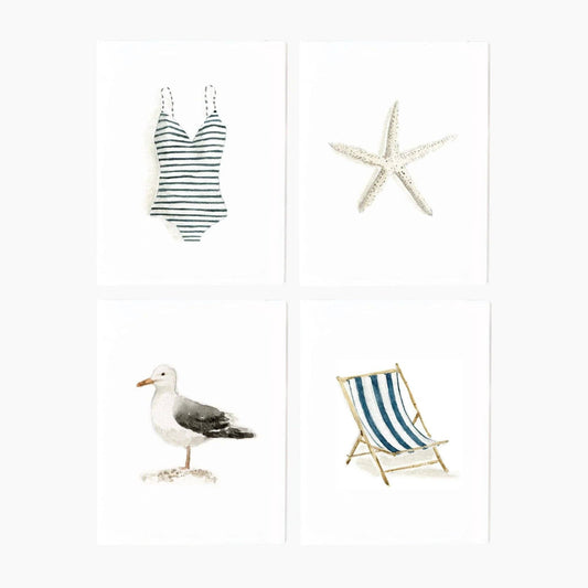 Summer assorted notecard set