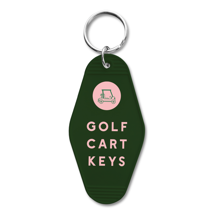 Golf Cart Keys Keychain