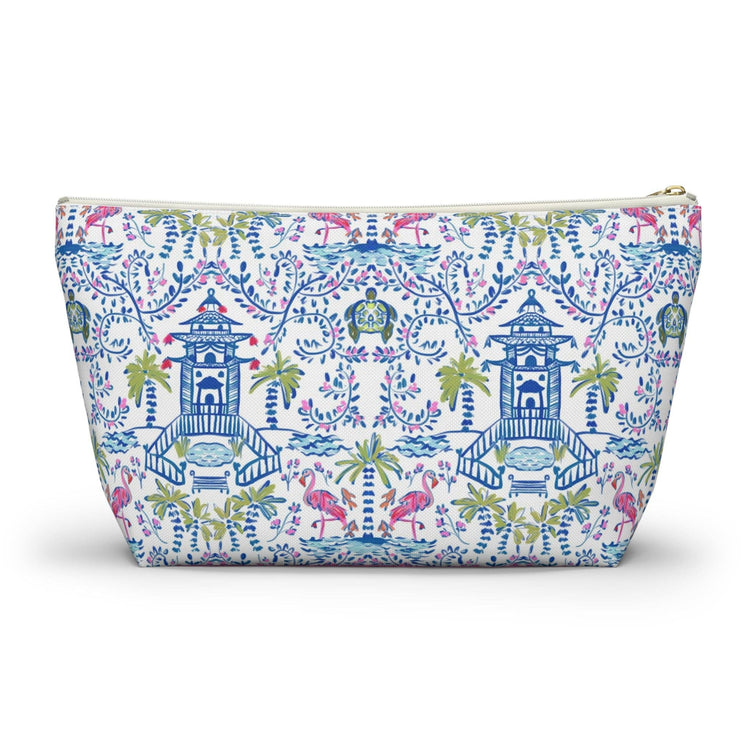 Britt Mills Mahjong Tile Pouch: Aria (Pink)