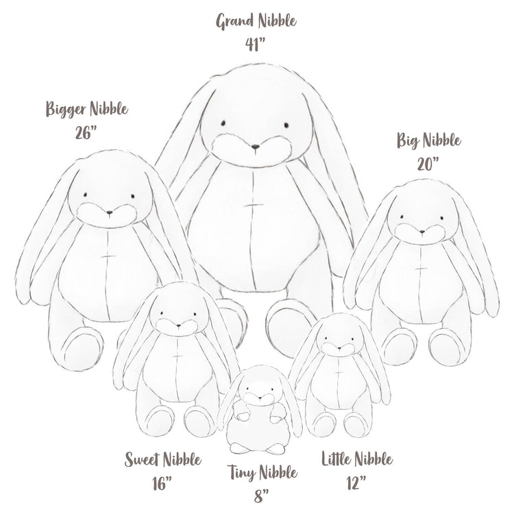 Tiny 8" Nibble Bunny - Pistachio