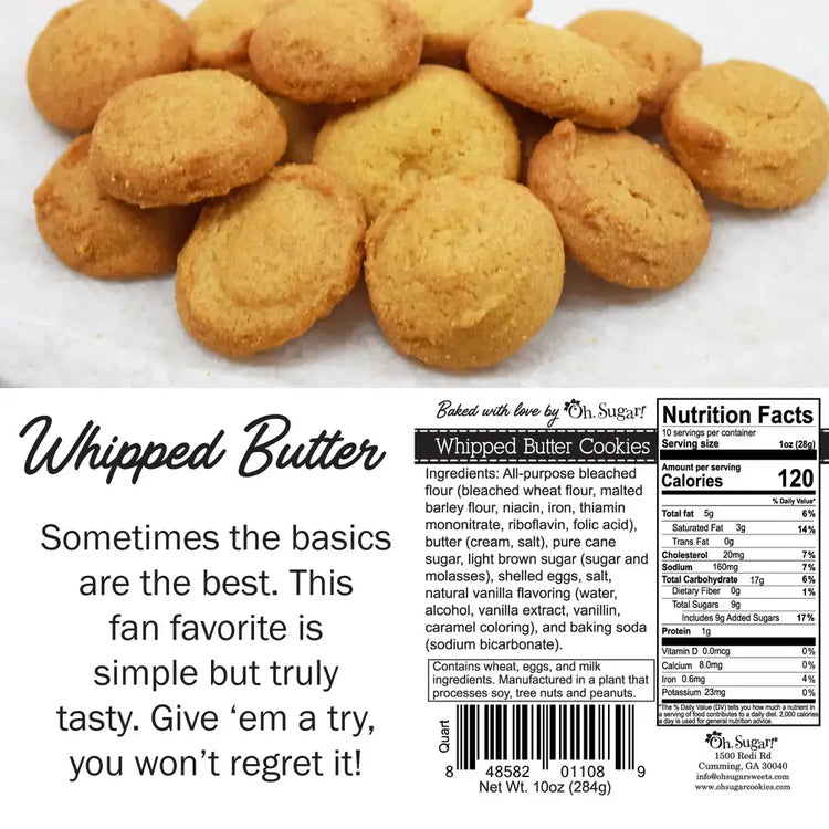 Cookie Jars - Bright Stripe You Deserve Cookies - Quart: Chocolate Chip